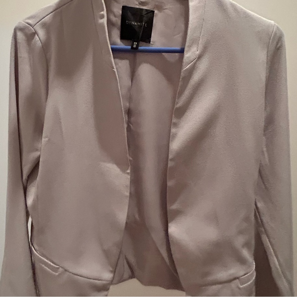 Elegant Blue/Grey Women's Blazer